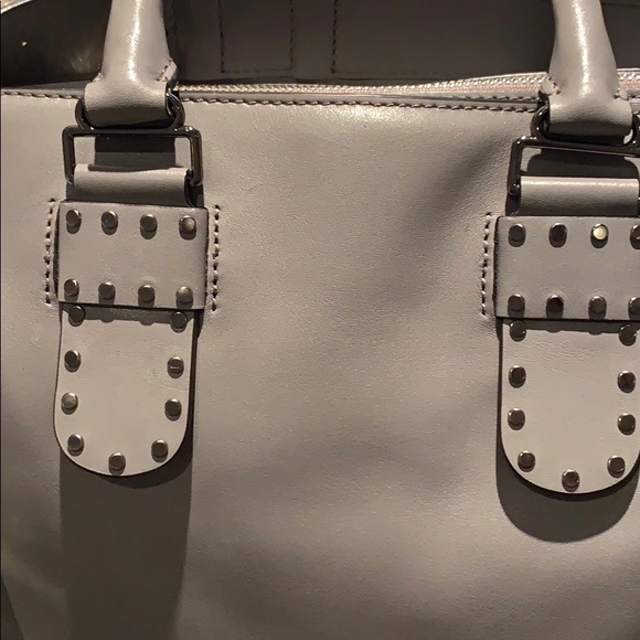 Rebecca Minkoff cross body handbag, color is grey - Picture 2 of 4